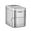 Devanti Ice Maker Machine 2L, 12kg/Day, 9 Cubes in 6 Mins, Countertop Portable Ice Maker with LED Control
