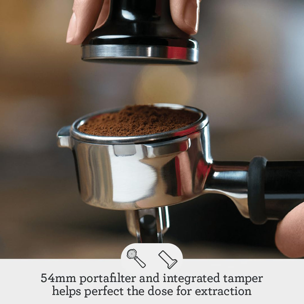 Breville Barista Touch Espresso Machine BES880BSS - Touch Screen, Auto Steam Wand, ThermoJet, Brushed Stainless Steel