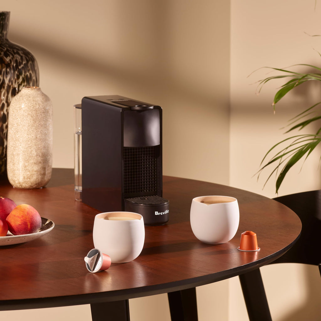 Nespresso Essenza Mini Espresso Machine by Breville BEC220BLK - Ultra Compact Coffee Pod Machine, Black