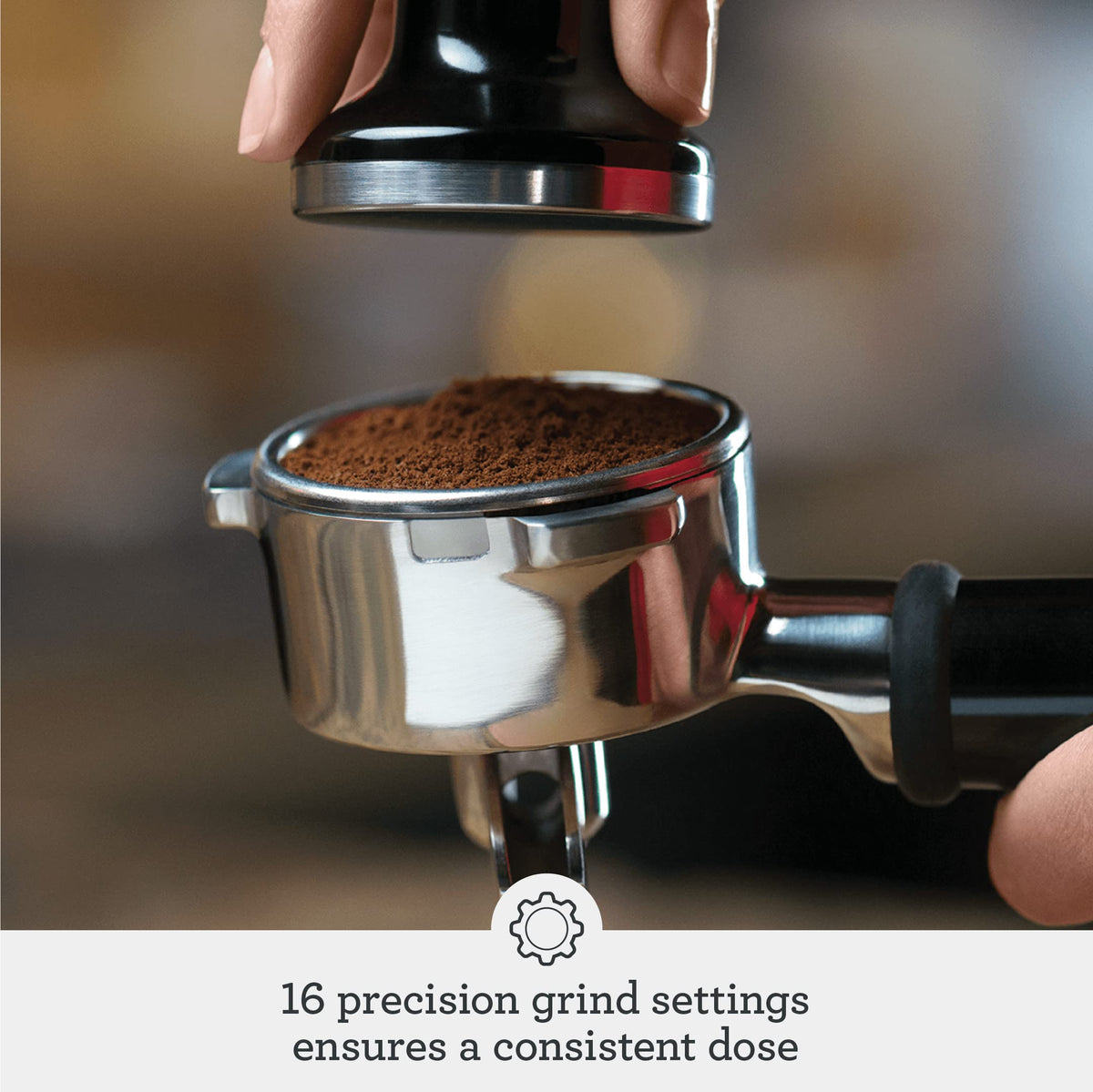 Breville Barista Express Espresso Machine BES870BSS - Integrated Grinder, PID Temperature Control, Brushed Stainless Steel