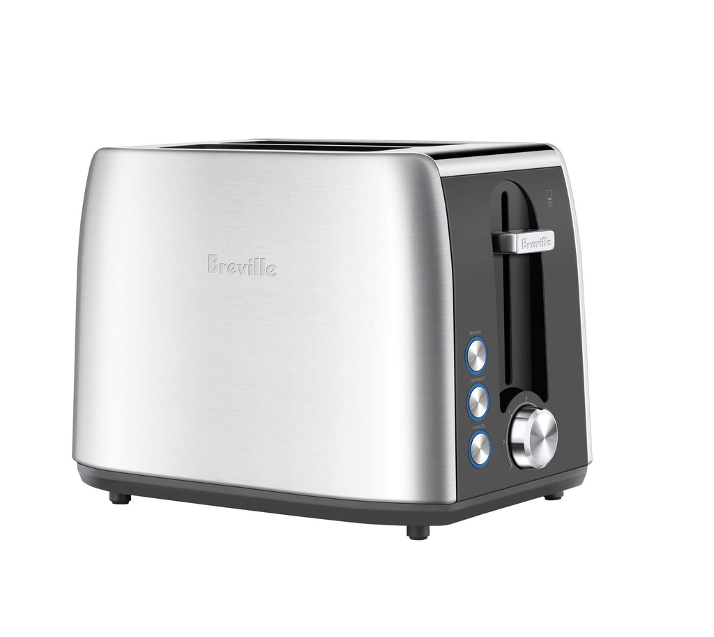 Breville Breakfast Pack LKT640BSS - Kettle & Toaster Set, 1.7L Kettle, 2-Slice Toaster, Brushed Stainless Steel