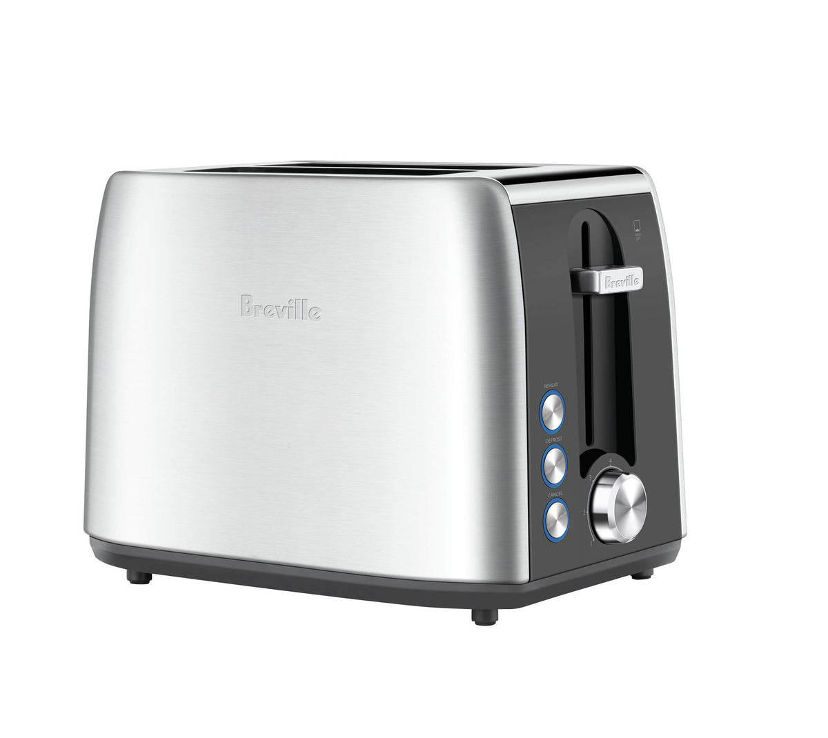 Breville Breakfast Pack LKT640BSS - Kettle & Toaster Set, 1.7L Kettle, 2-Slice Toaster, Brushed Stainless Steel
