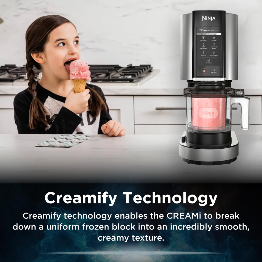 Ninja CREAMi Ice Cream Maker NC300 - Frozen Dessert Machine with 5 Programs, Makes Gelato, Sorbet, Milkshakes