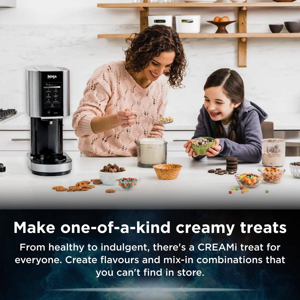 Ninja CREAMi Ice Cream Maker NC300 - Frozen Dessert Machine with 5 Programs, Makes Gelato, Sorbet, Milkshakes